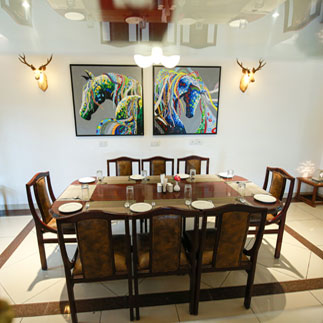 timbuk-too-kasauli-best-price-accommodation-art-decor-interior-dining-and-kitchen-area